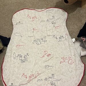 Cozy Animal Print Baby Blanket